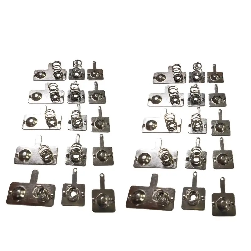 5/10Sets No. 7 Battery Spring Piece Toy AAA Battery Positive And Negative Conversion Spring Contact Plate