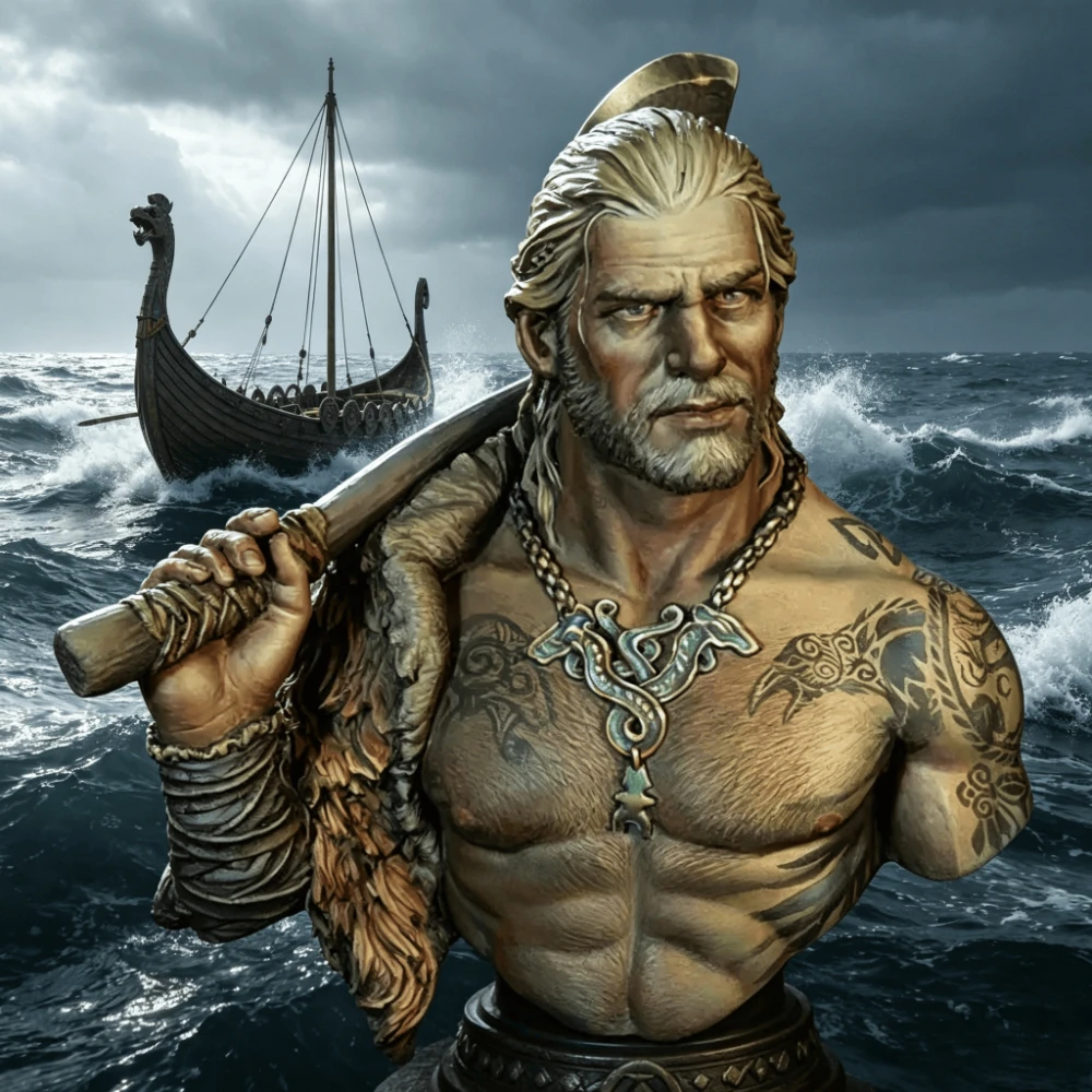

Ocean Warrior, Die-casting Resin Model, GK， Resin Bust, Needs To Be Assembled, Unpainted