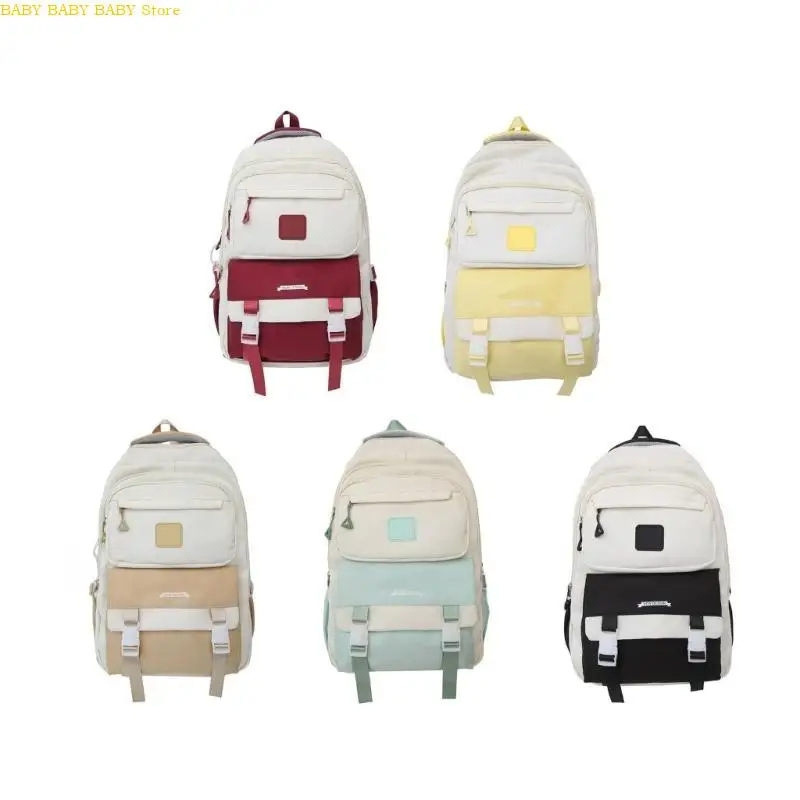 

Q81A Modern School Bag for Girl Student Laptop Backpack Casual Daypack Rucksack