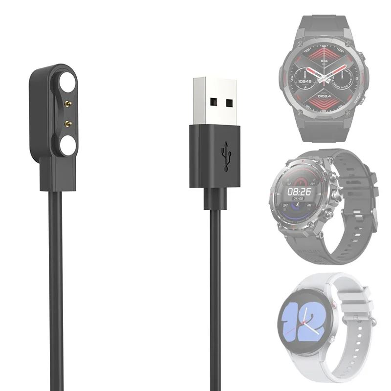 

Smartwatch Dock Charger Adapter USB Charging Cable For Zeblaze Vibe 7 Pro/7Pro/Stratos 2/Lite/Ares/GTR 3 Watch Band Accessories