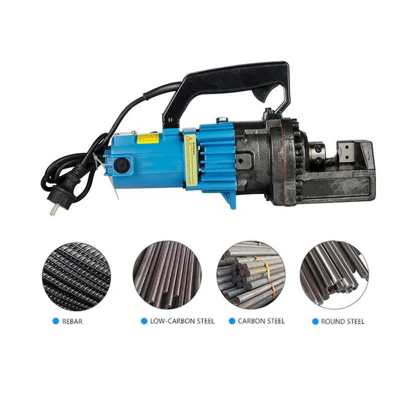 4-22mm Electric Hydraulic Rebar Cutting Machine Rebar Cutter Portable Steel Bar Cutting Tool Forward and reverse switch