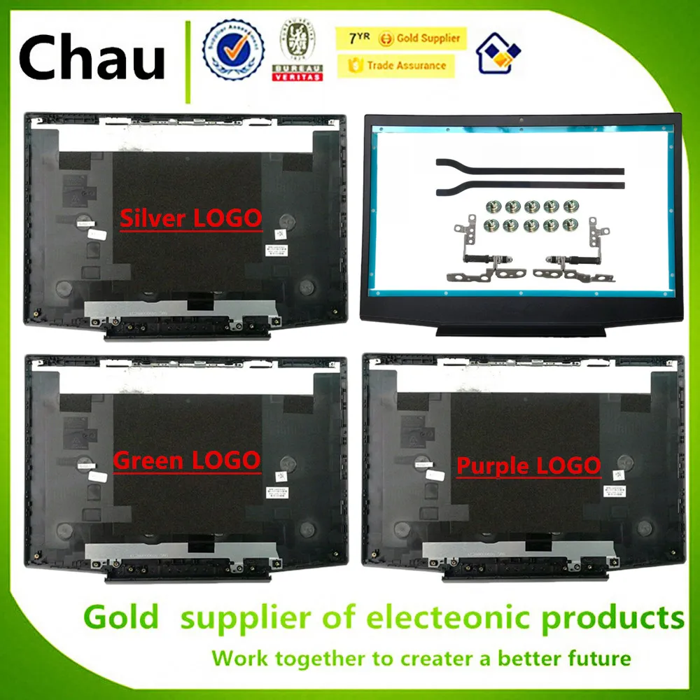 Cubierta superior trasera LCD para HP Pavilion 15-CX Series TPN-C133, L20314-001 de tapa trasera, bisel frontal, bisagras, tornillo, pegamento de