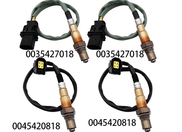 Upstream & Downstream O2 Oxygen Sensor 0035427018 0045420818 For Mercedes‑Benz W204 W211 X204 C300 E350 2007‑2015