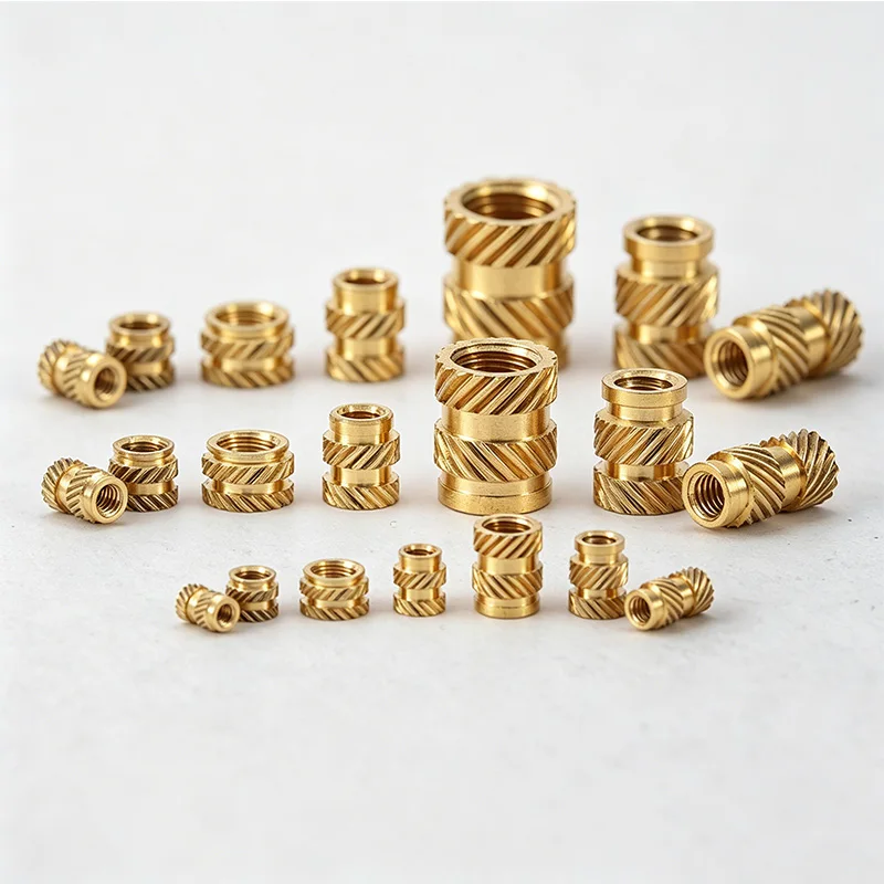 1/4-20 UNC Brass Heat Set Inserts for 3D Printing, Drone Frames, Plastic Housings, Woodworking 1/4 20x6x8 Threaded  Knurled Nuts
