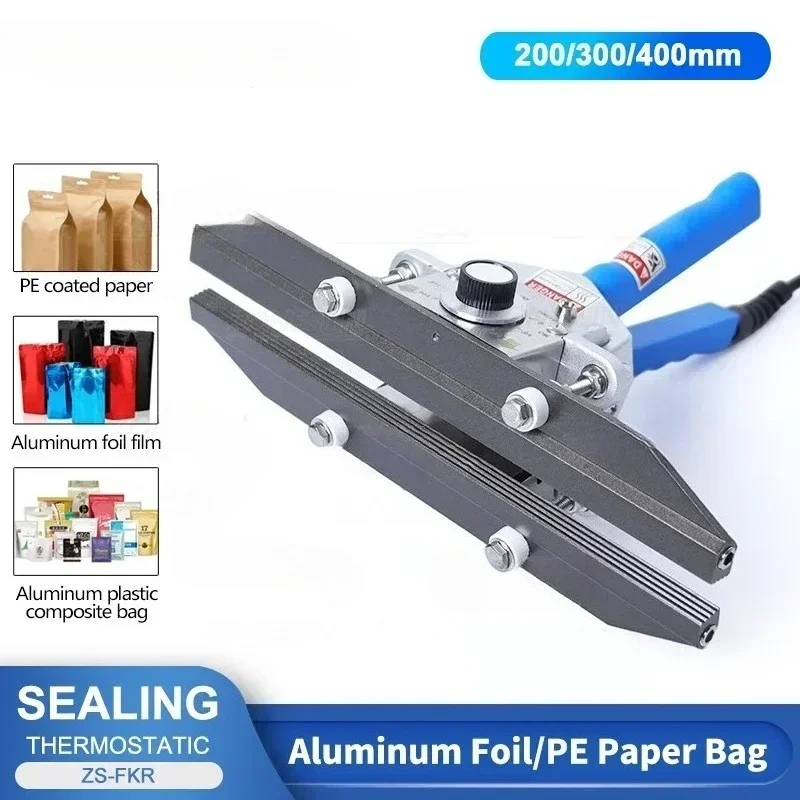 

ZS-FKR200C Hand Held Sealing machine Constant Heating Sealer Sealing Machine Mylar Aluminum Sealer Foil Bag sealer