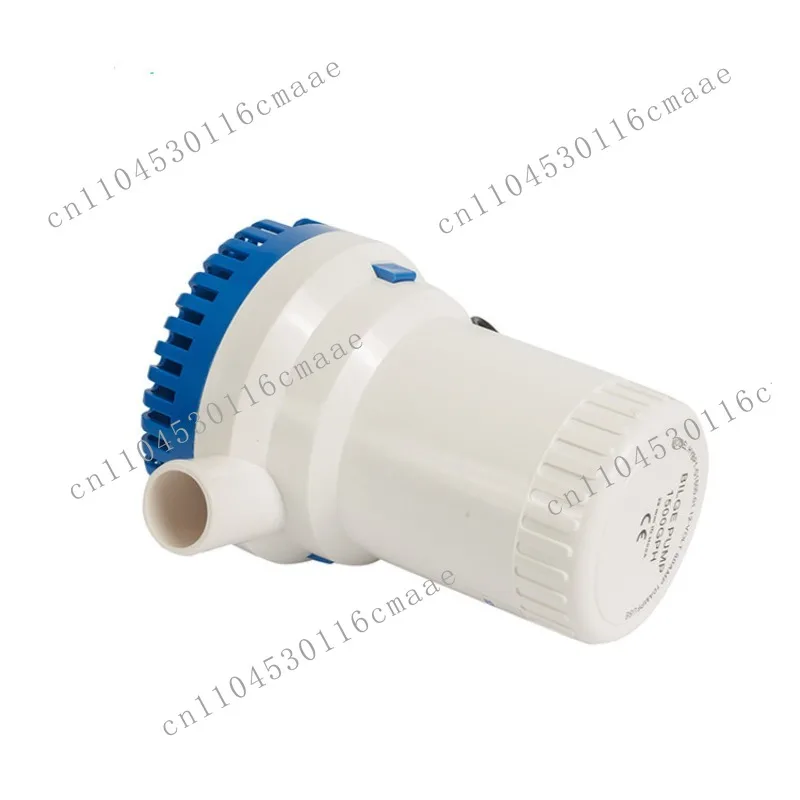 2000GPH Bilge Drainage Pump Submersible Pump 12V24V DC Yacht Parts Bilge Large Flow Sewage Pump