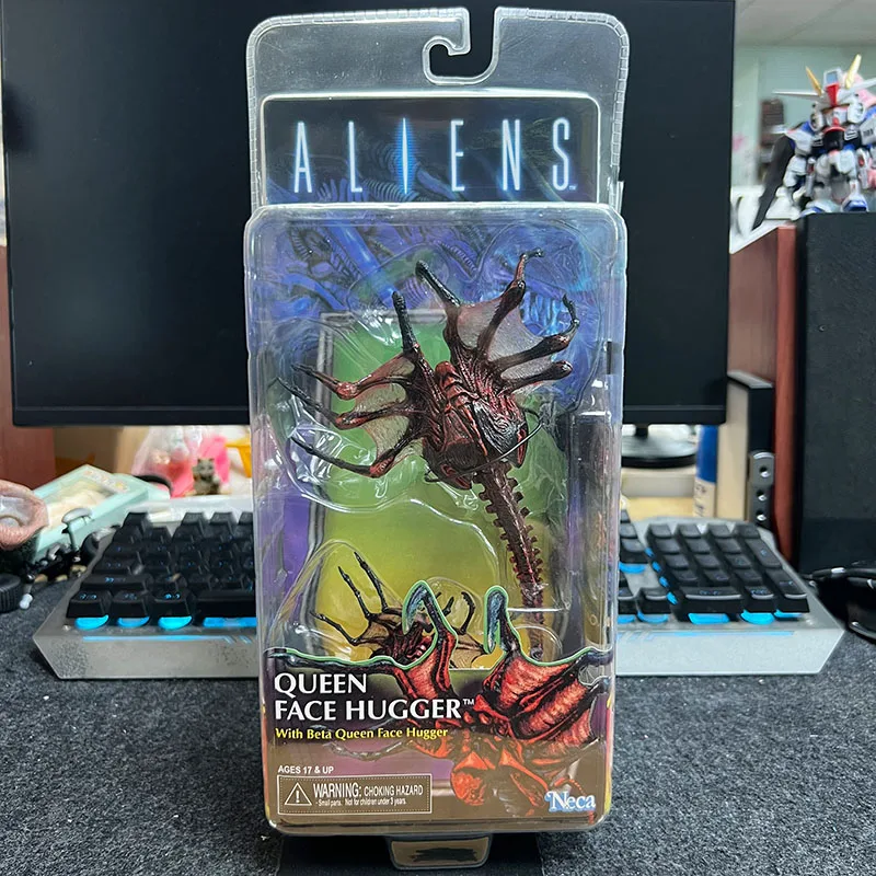 Brand New Genuine First Edition Neca Alien 4: Romulus Queen Face Hugger Face Hugger Action Figures Model Toy Gifst