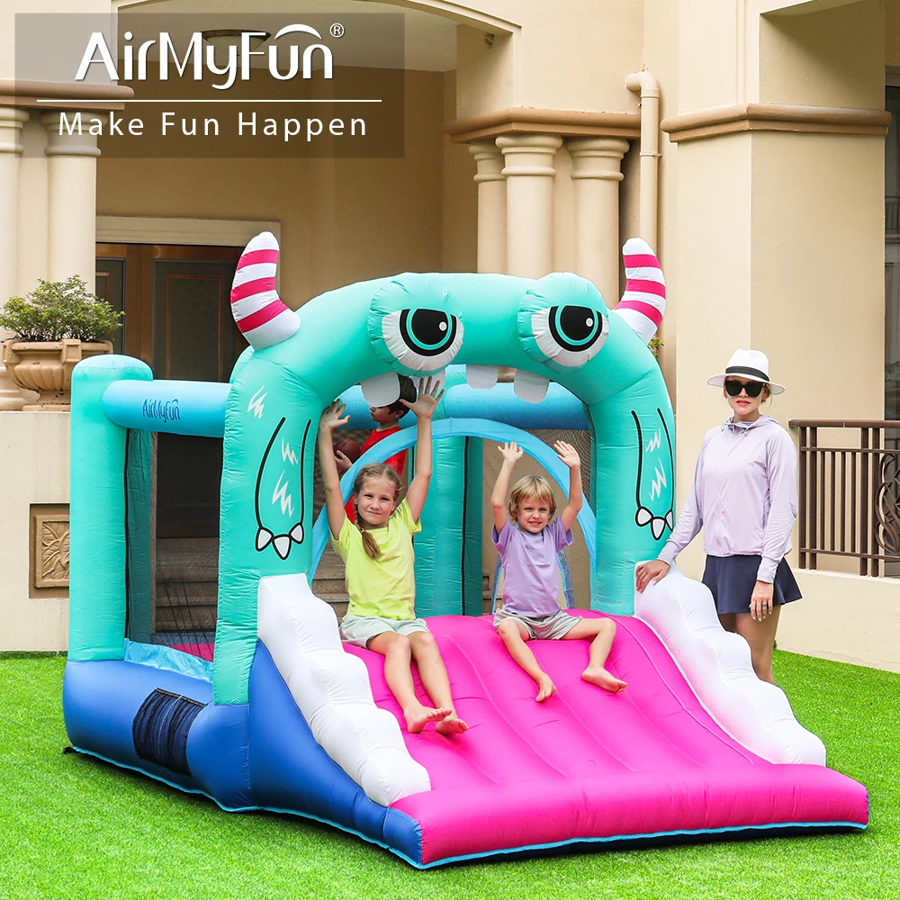 

AirMyFun Colorful Oxford Cloth High Quality Inflatable Bouncy Castle Kids Bounce House for Sale