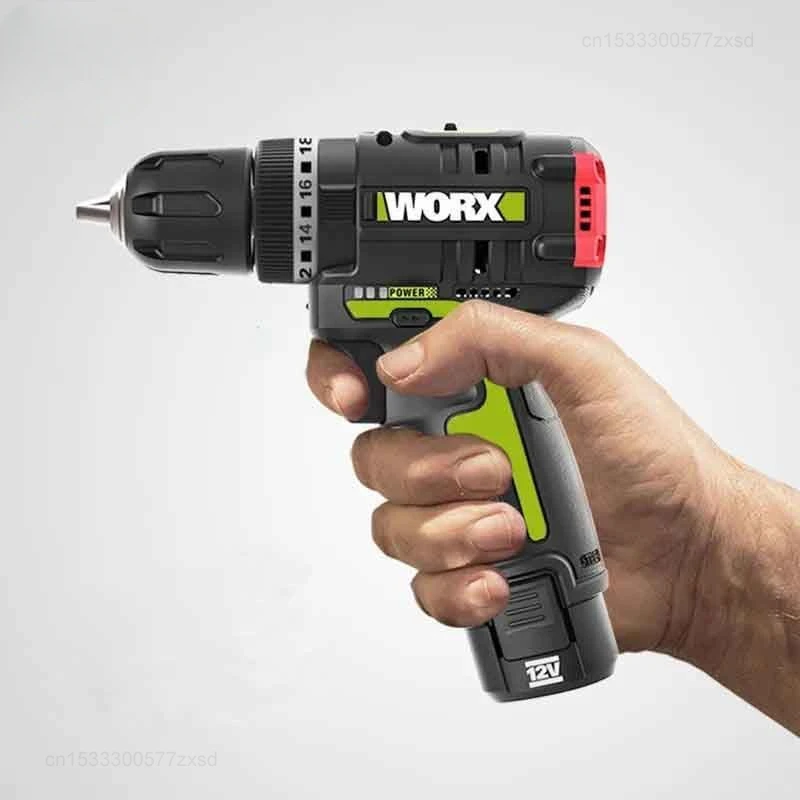 Youpin WORX Cordless Electric Drill WU130X 12V 40Nm Brushless Motor for Home Improvement Carpentry Metalworking Power Tools Set