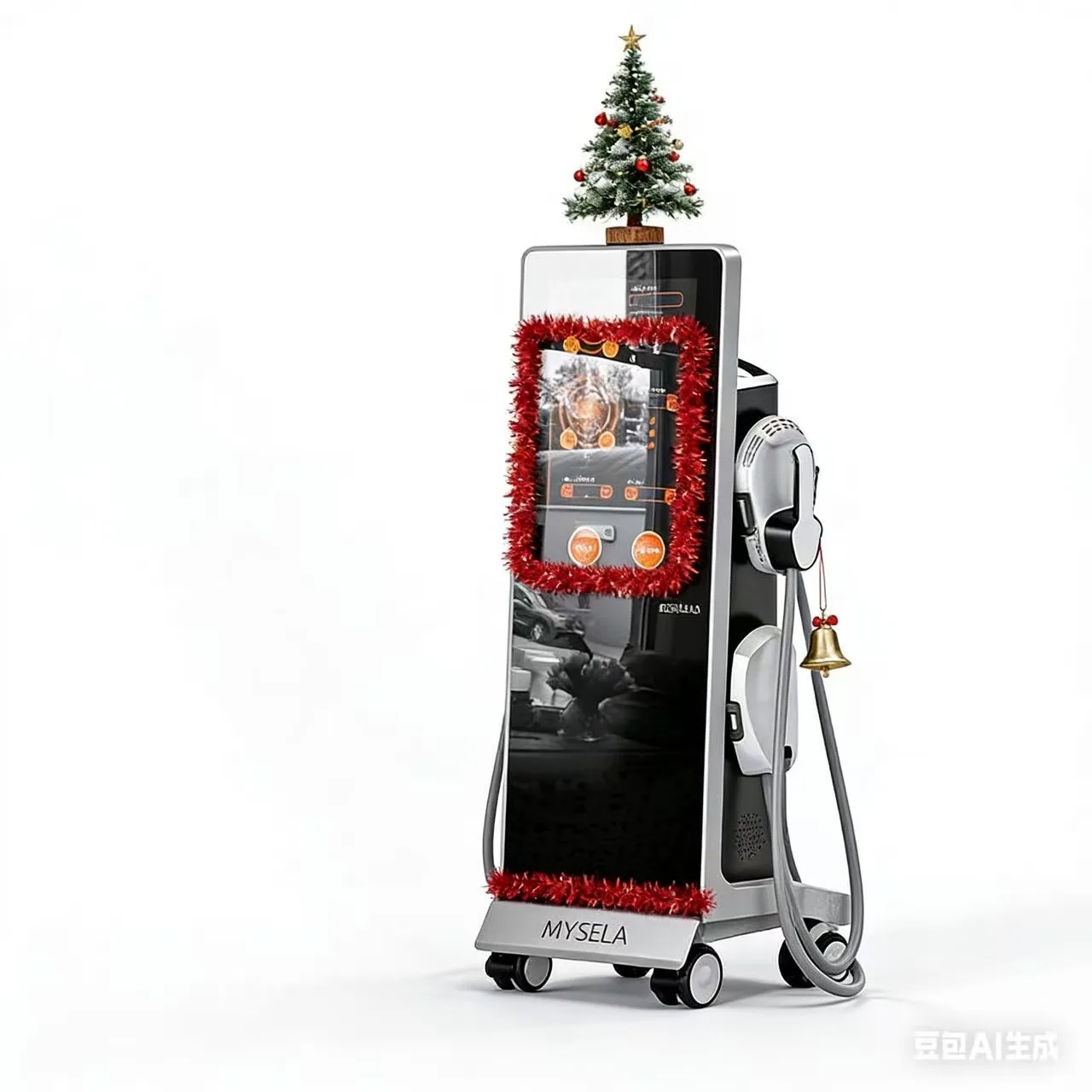 

SLyric 4 in 1 Body Sculpting Contouring Phone Controlled Muscle Stimulator RF Body Slimming Stimulation ABS Material