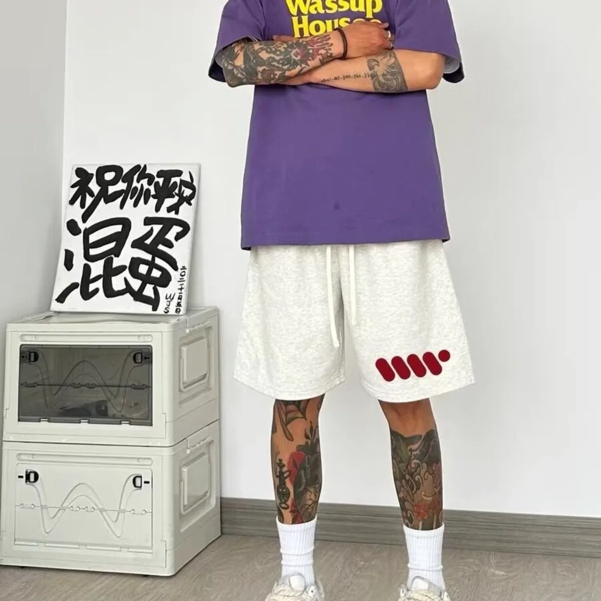 

Basketball Shorts for Men's Summer Sports in 2025 Casual Simple Solid Color Loose Simpleand Breathable Pants Five Point Shorts