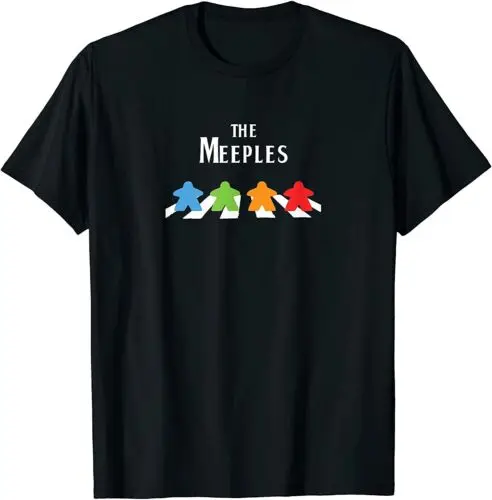 

NEW LIMITED The Meeples Board Game Addict T-Shirt