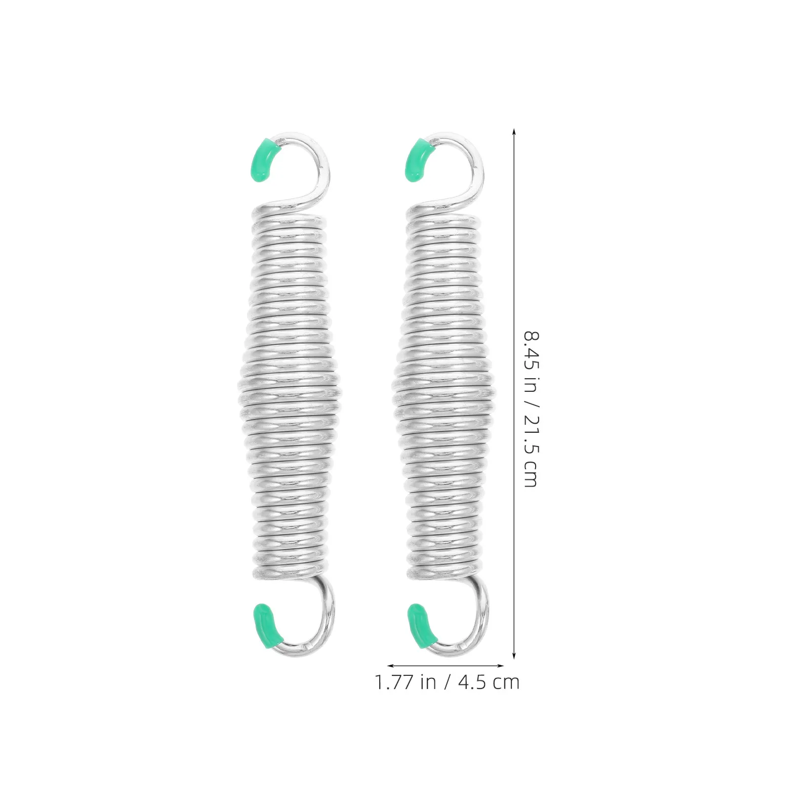2Pcs Premium Steel Swing Springs Heavy Duty for Hammock Chairs Porch Swings Hanging Baskets Ceiling Tree Mount Relaxation view 3