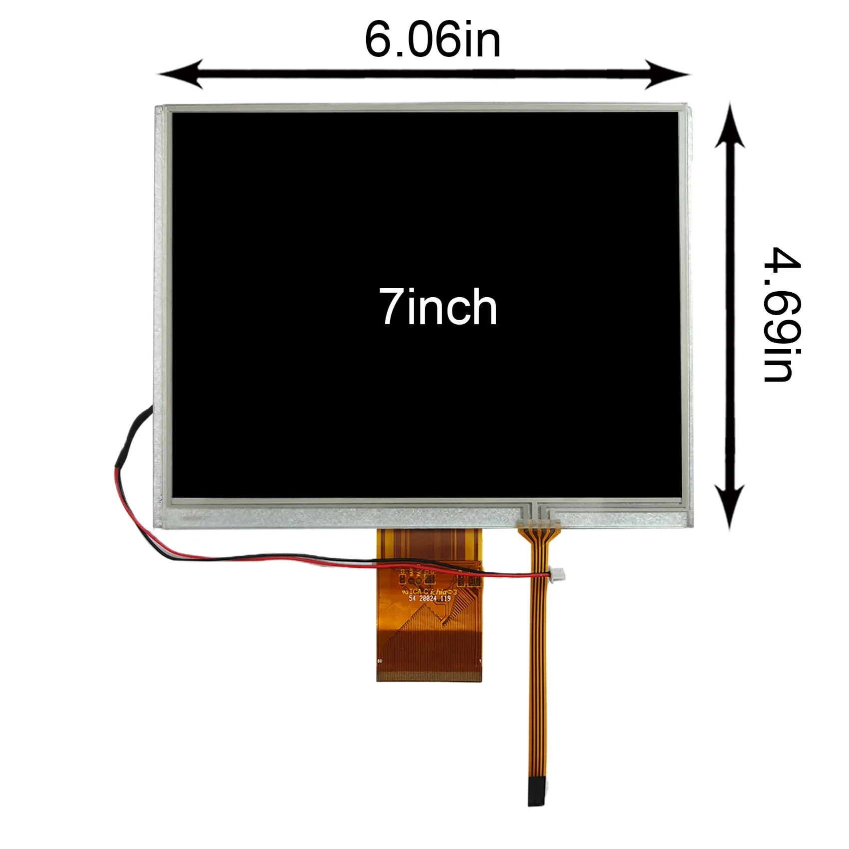 

7inch 800X600 Resistive LCD Touch Sensor Screen A070SN02 With VGA Control Board