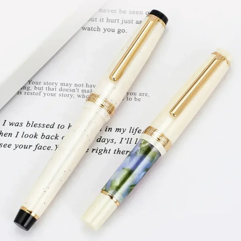 Jinhao 82 Mini Fountain Pen Short Luxury Elegant Pens 0.38/0.5/0.7mm Extra Fine Nib Writing Office School Supplies Stationery