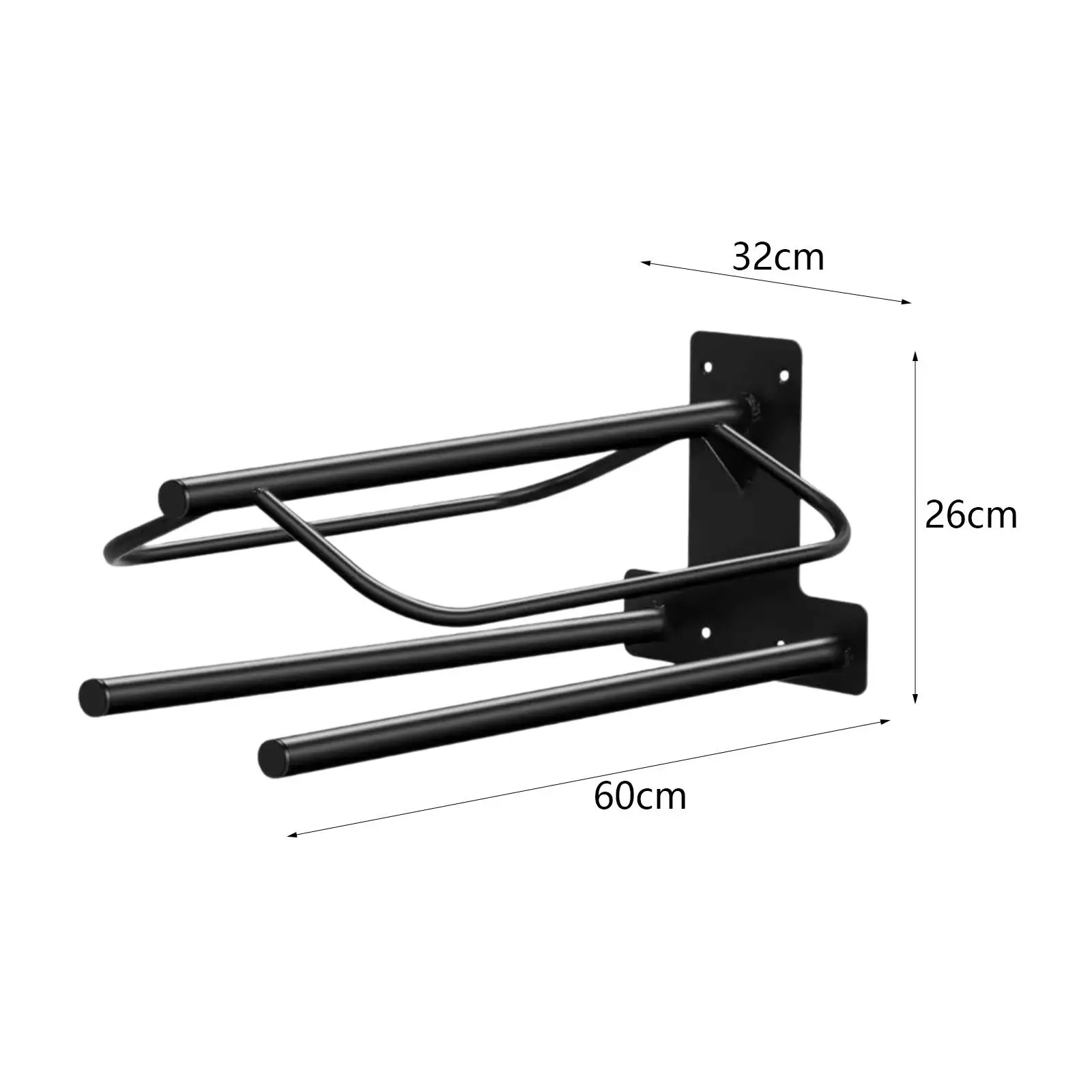 Многофункциональная настенная стойка для хранения седла