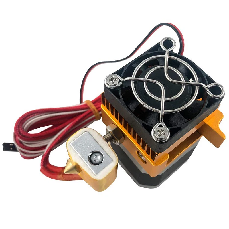 Комплект экструдера Superior-MK8 Hotend с печатающей головкой сопла 0,2/0,3/0,4/0,5 мм для Makerbot Prusa I3 Reprap DIY 3D-принтер