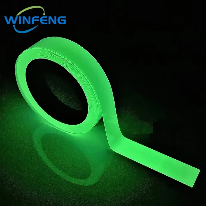 1/2/5Pcs Luminous Tape Fluorescent Night Self-adhesive Glow In Dark Sticker Safety Security Home Decoration Stairs Warning Tapes