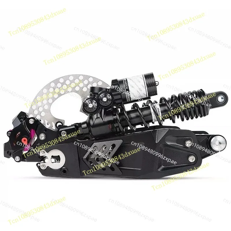 Flat Fork Disc Brake Set, Rear Wheel Kit for E-Bike Modification