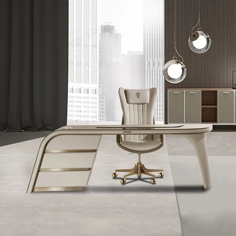 Relax Designer Office Desk Upgrade Minimalist Workstation White Office Desks Luxury Vintage Escritorios Office Furniture