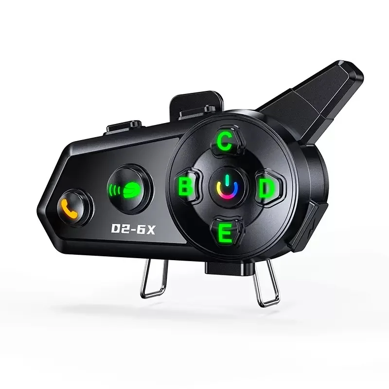 ​-​-オートバイヘルメットbluetoothヘッドセットai音声制御6人ライダー1000m長距離インターコムメッシュグループ防水拡張バッテリー