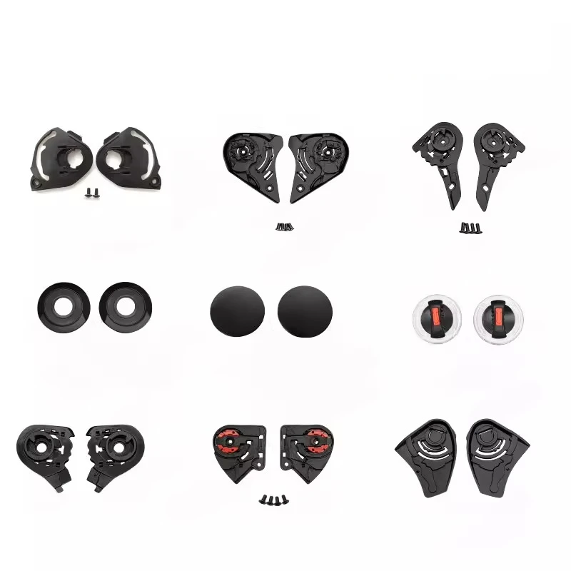 Helmet Visor Base Lock Cover Replacement Accessories, Compatible with LS2 FF320 FF352 FF358 FF801 OF562 FF370 Helmet