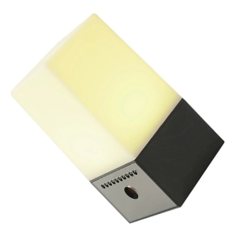 ABSQ-Mini Wireless Camera 4K HD Wifi Security Nanny พร้อม RGB Night Light 130 °   การตรวจจับการเคลื่อนไหวแบบไวด์วิสัยทัศน์แบบเรียลไทม์