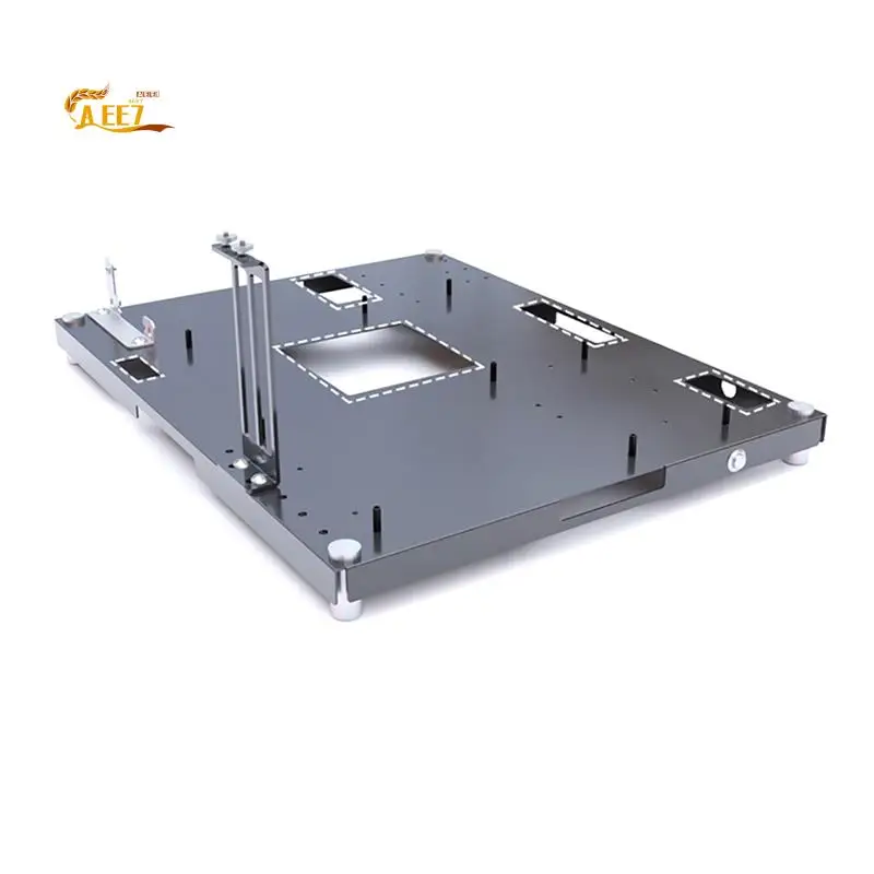 

AEE7-PC тестовая открытая стойка для шасси, скамейка с открытой рамкой, игровой компьютер «сделай сам», открытый корпус, поддержка материнских плат ATX MATX