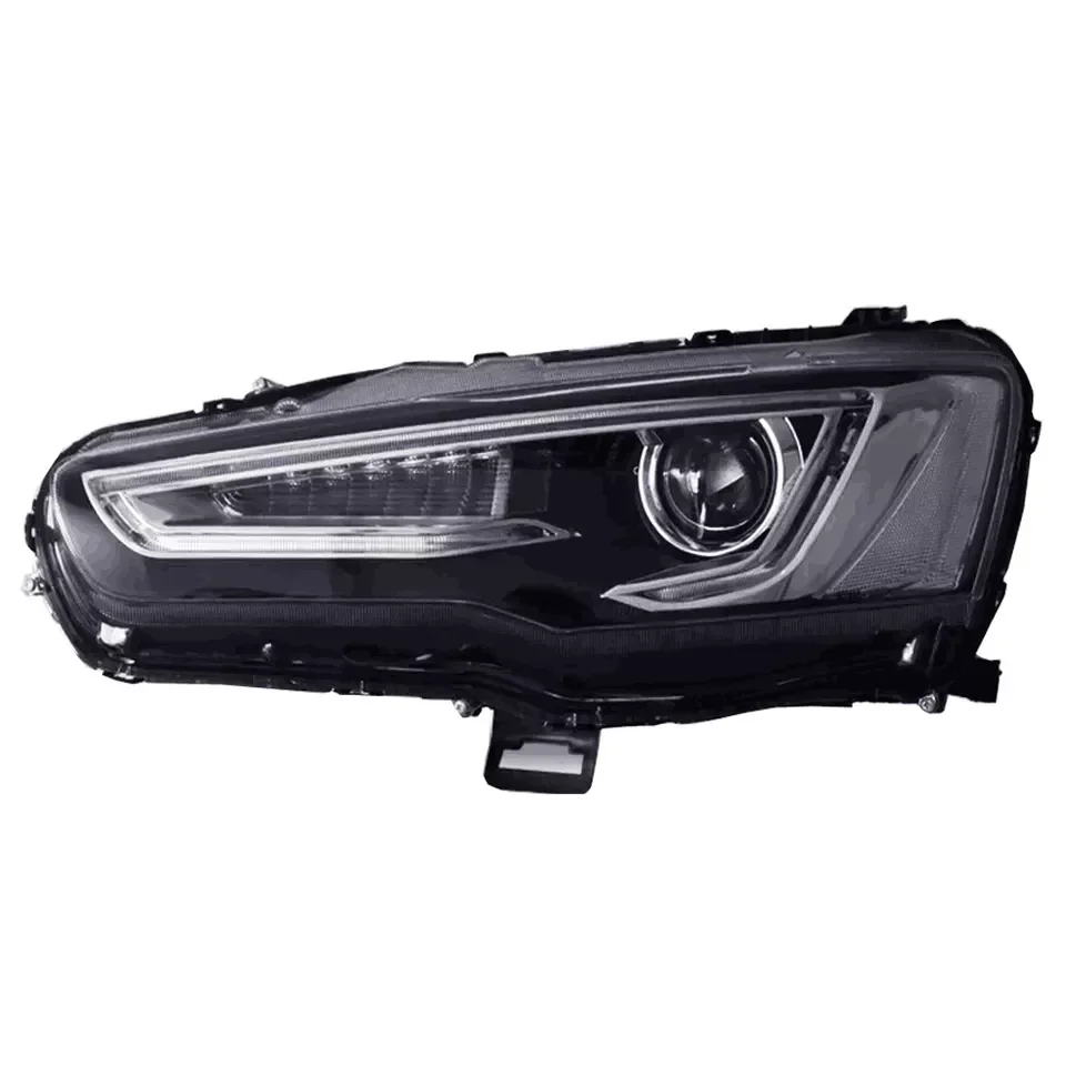 

Pair of Car Headlight Assembly For Mitsubishi Lancer 2008-2017 Car Front Light Plug&Play Auto LED Head Lamp System