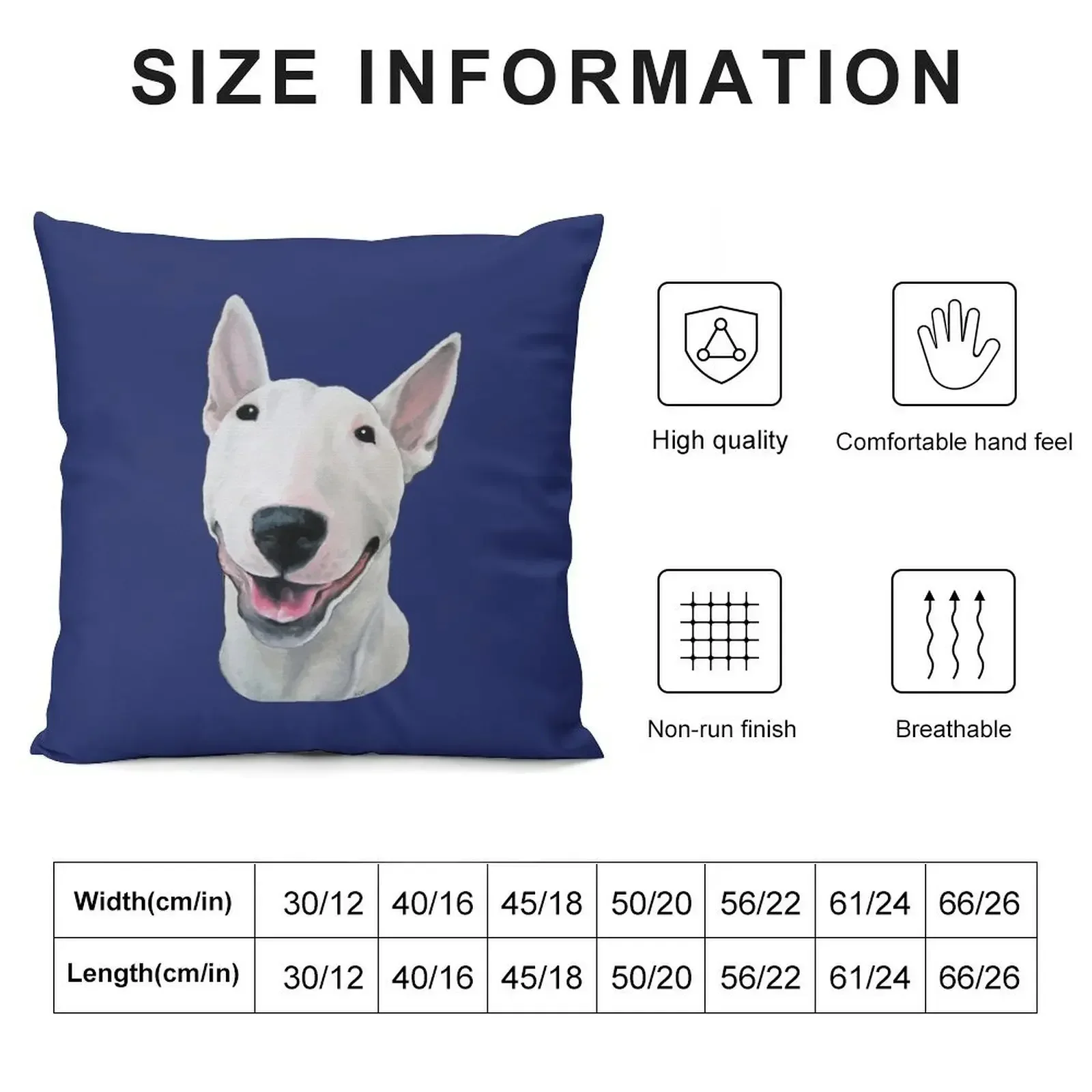 Bull Terrier Unconditional Throw Pillow Cushions Sofa Cushions Cover Luxury Cushion Cover pillow