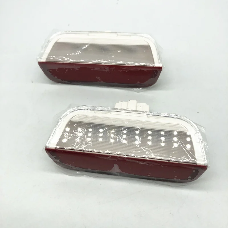 Car LED Door Warning Light Led lamp 6-smd bulbs Bright upgrade For VW PASSAT B8 B6 B7 CC Tiguan MK2 Eos SCIROCCO Tayron Teramont