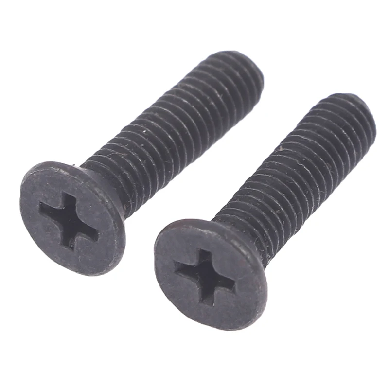 10pcs Drill Chuck Shank Adapter Screws Left-Handed Thread Set Screws M5/M6 22mm Professional Metal Tool Accessories