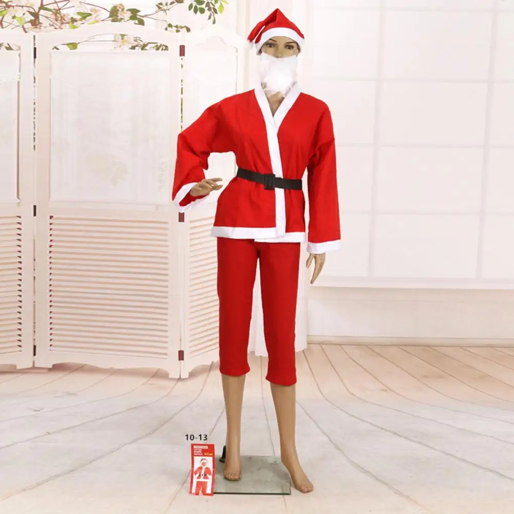 Santa Claus Costume Sets para crianças, terno do Natal, crianças festivas, meninos e meninas