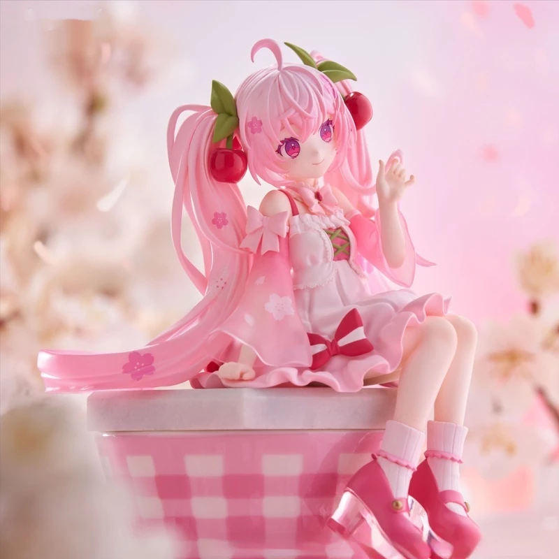 أصيلة Furyu Vocaloid Sakura المستقبل الأولي 2025 طبعة محدودة حساء المعكرونة قسط تحصيل عمل الشكل