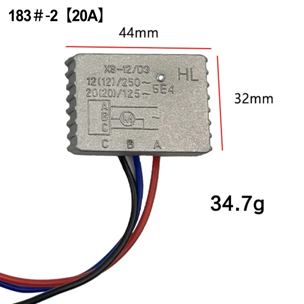 Imagem -02 - Interruptor Retrofit Módulo Limitador de Corrente de Inicialização Suave Ferramentas Elétricas ac Power 12a 15a 16a 20a 25a Corrente de Partida Suave 230v