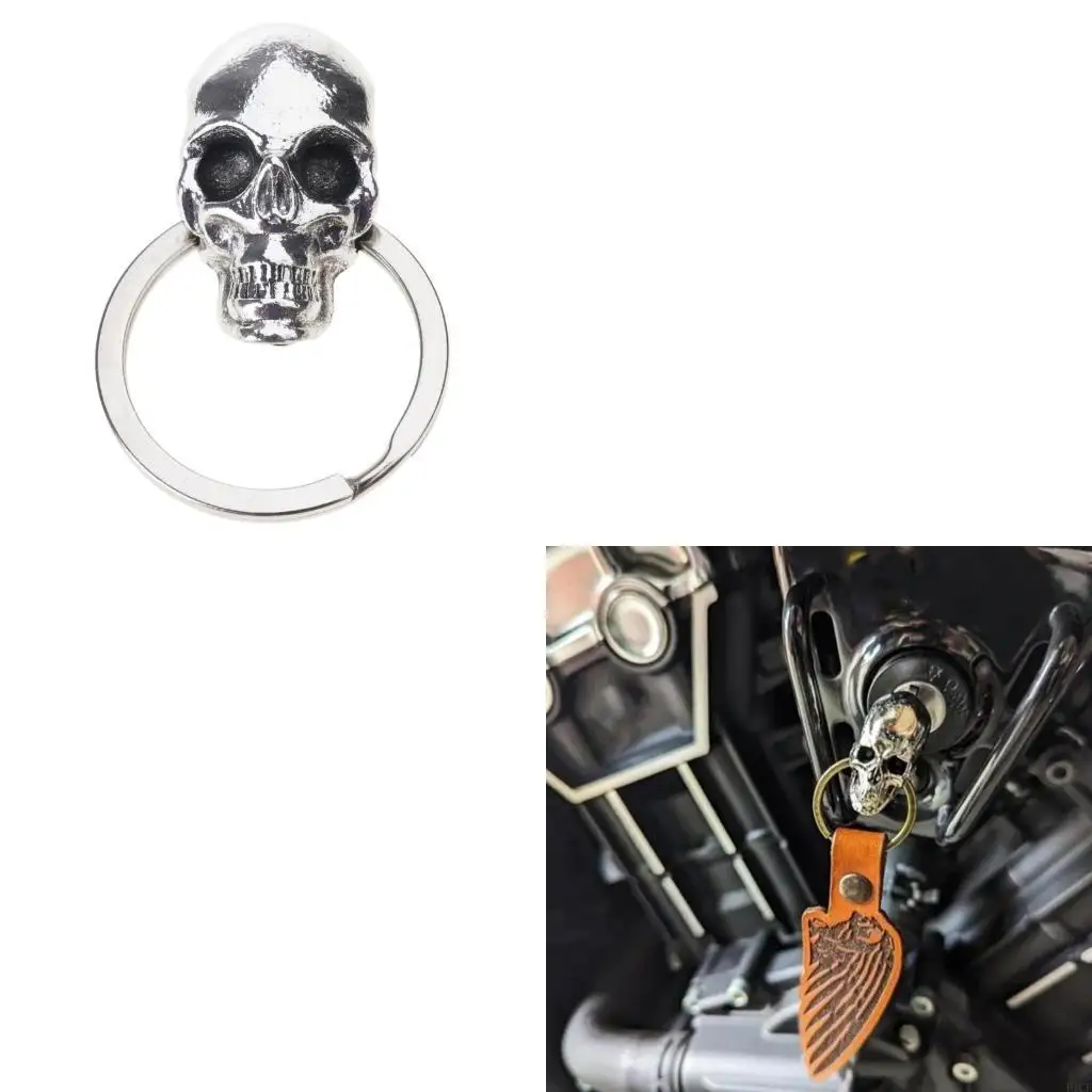 F1CF Lightweight Devil Skull Creative Devil Skull Upgrades Offering Security & Individuality for Car & Motorcycles