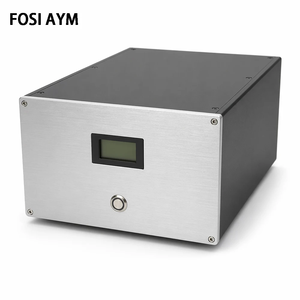 

126x320x95mm FOSI AYM Isolation Transformer Power Filter Chassis US Outlet Preamp DAC Aluminum DIY Enclosure