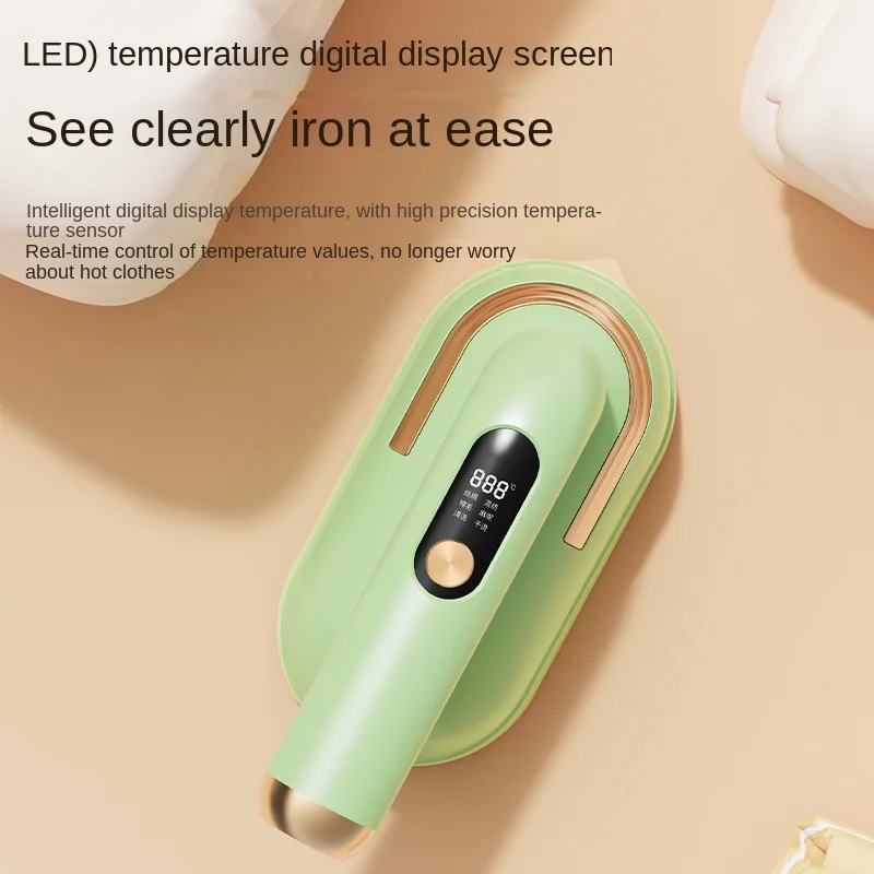 New cross-border portable foldable wet and dry steam iron hand-held ironing machine household hanging iron cordless steam iron