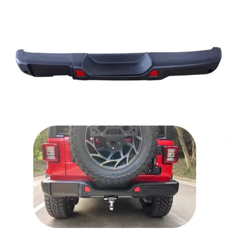 Steel and Aluminum Alloy 10th Anniversary JK Update JL Rear Bumper for Jeep Wrangler JK Off-road 4x4 Auto Accessories