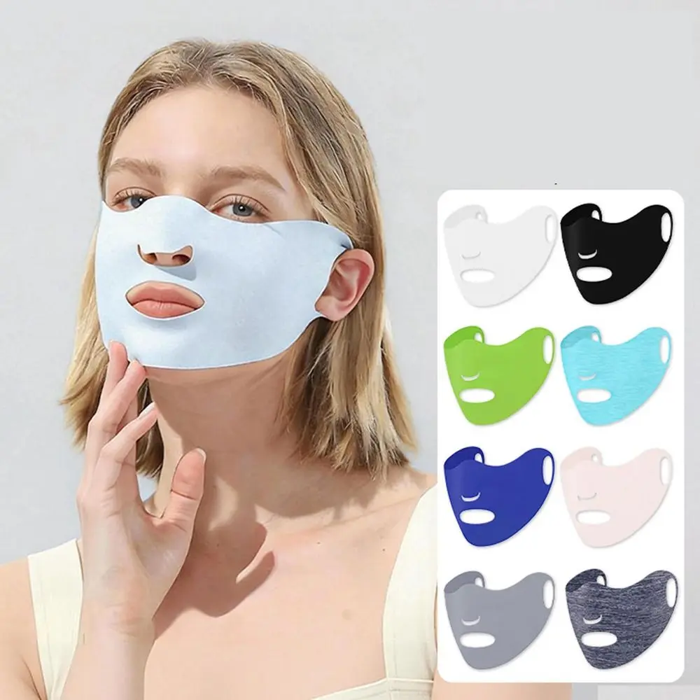 Mascarilla solar protectora delgada 3D sin costuras, transpirable - imagen 5