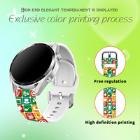 St. Patrick's Day Series Print Strap for Samsung Galaxy Watch 7/6/5/4, 20mm Universal Band Fits 40mm 44mm Xiaomi Huawei Amazfit