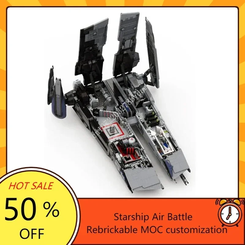9222PCS The Rogue Shadow Space War Militare MOC SpaceShip Modello di battaglia Puzzle personalizzati Educazione fai da te Modello di assemblaggio Giocattoli regalo