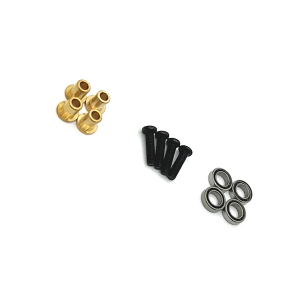 Set di cuscinetti per tazza dello sterzo per aggiornamento auto RC per C8803 WLtoys 1/14 144016   1/12 124016   RIaarIo XDKJ-001 Blu