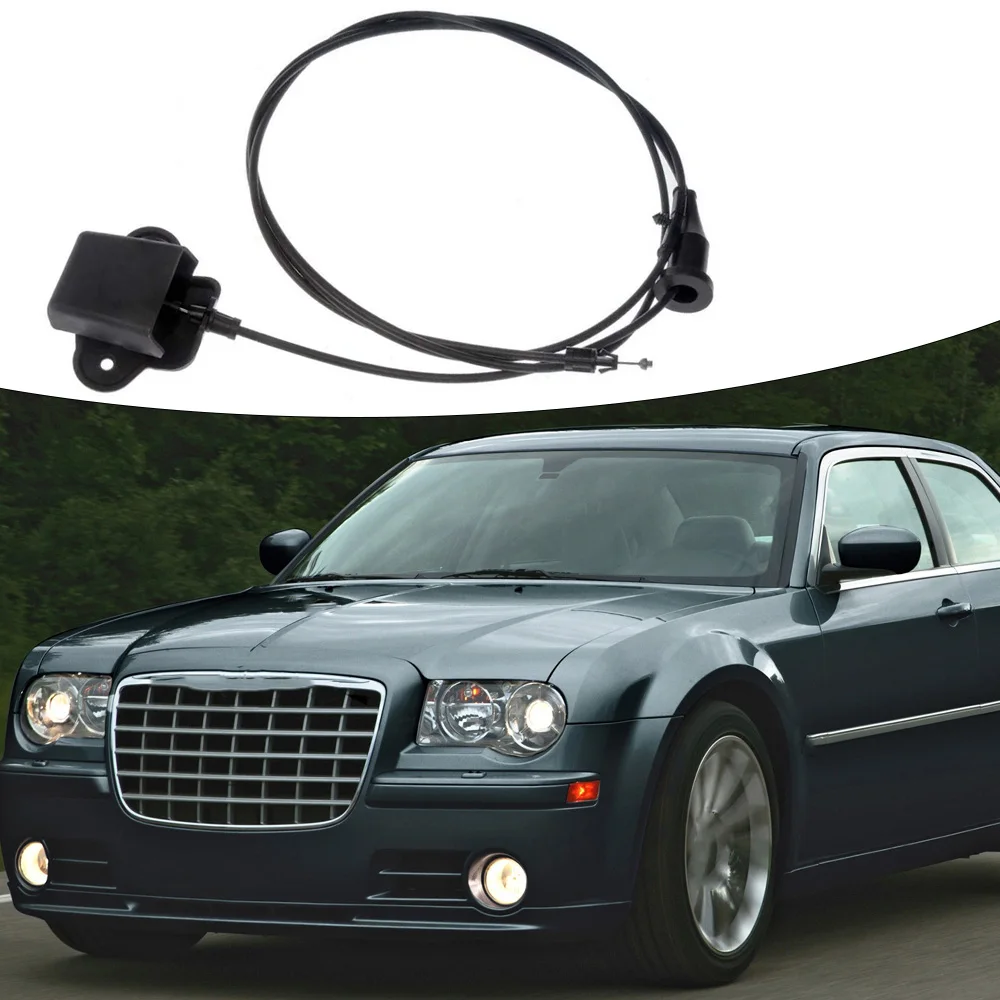 

Трос открывания капота двигателя 5065522AE для Chrysler 300 Dodge Challenger Charger Magnum с левым рулем