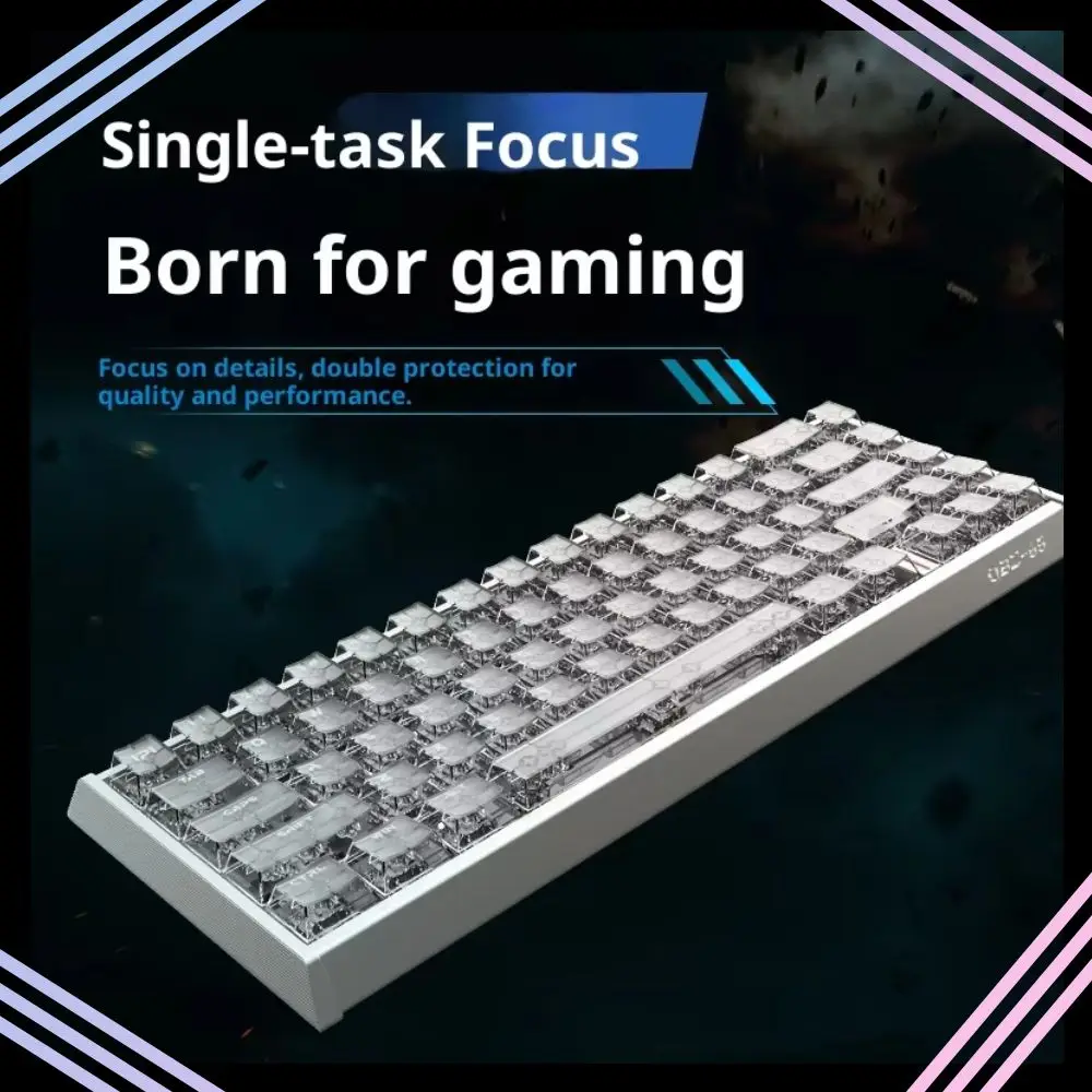 

Новая проводная клавиатура с магнитным переключателем IPI QBZ, 65 клавиш, механическая клавиатура, двойная 8k, полностью алюминиевая RGB игровая клавиатура FPS SOCD, подарок