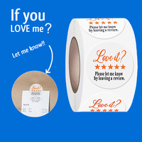 500Pcs/Roll Love it ? Leave a Review Stickers 2.5cm/1.0inch Perfect For Business After Sales Service Gift Seal Envelope Labels