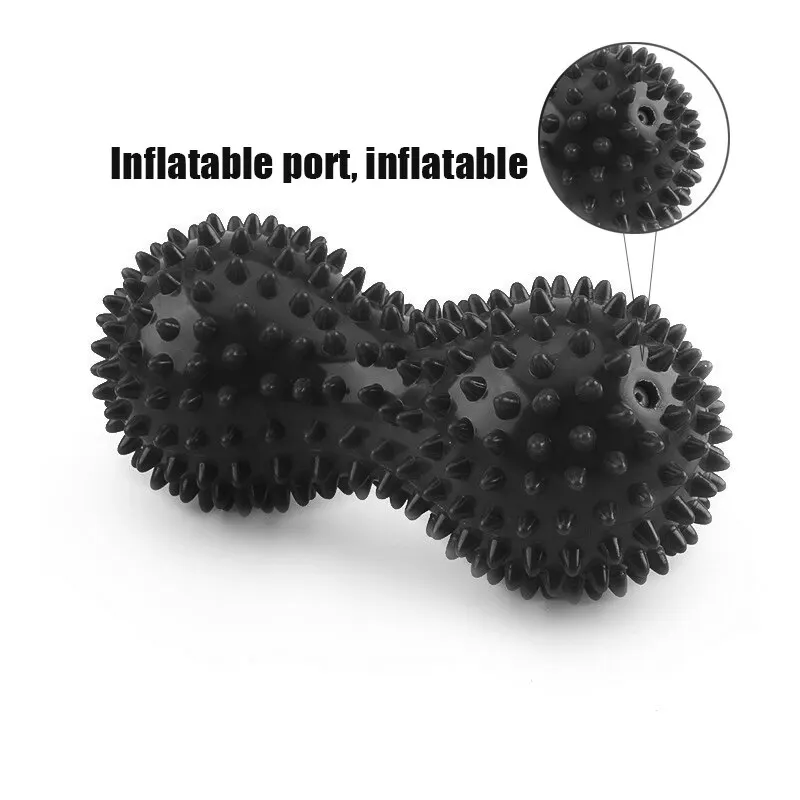 Peanut Massage Ball Pain Stress Sensory Foot Massager Plantar Fasciitis Full Body Deep Tissue Muscle Therapy Relaxation