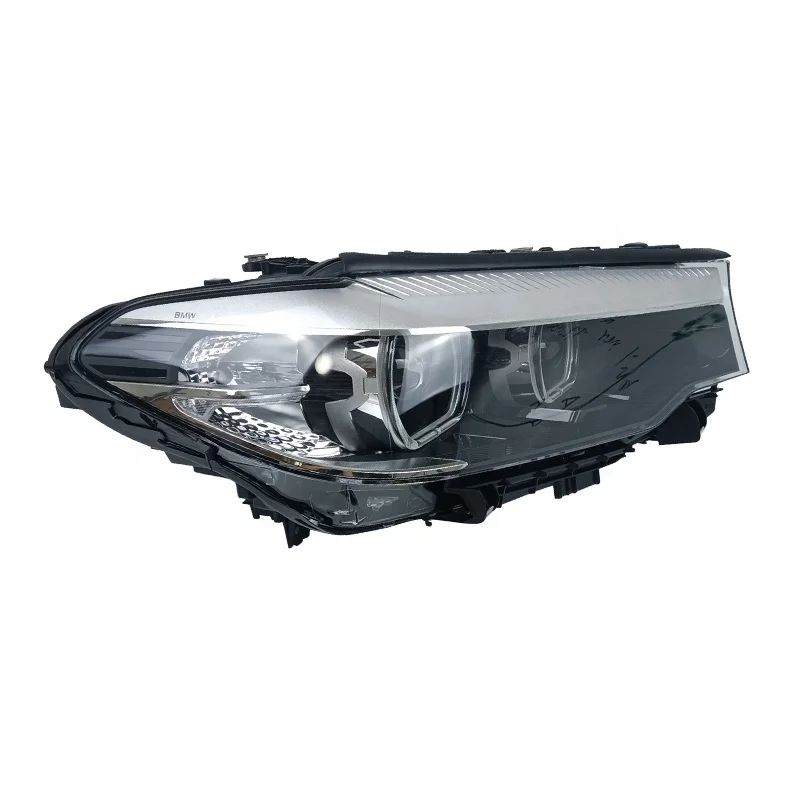 High Quality 63117458884 LED Angel Eyes Headlamp Front Head Lights For BMW 5 Series G38 Car Accessories Right