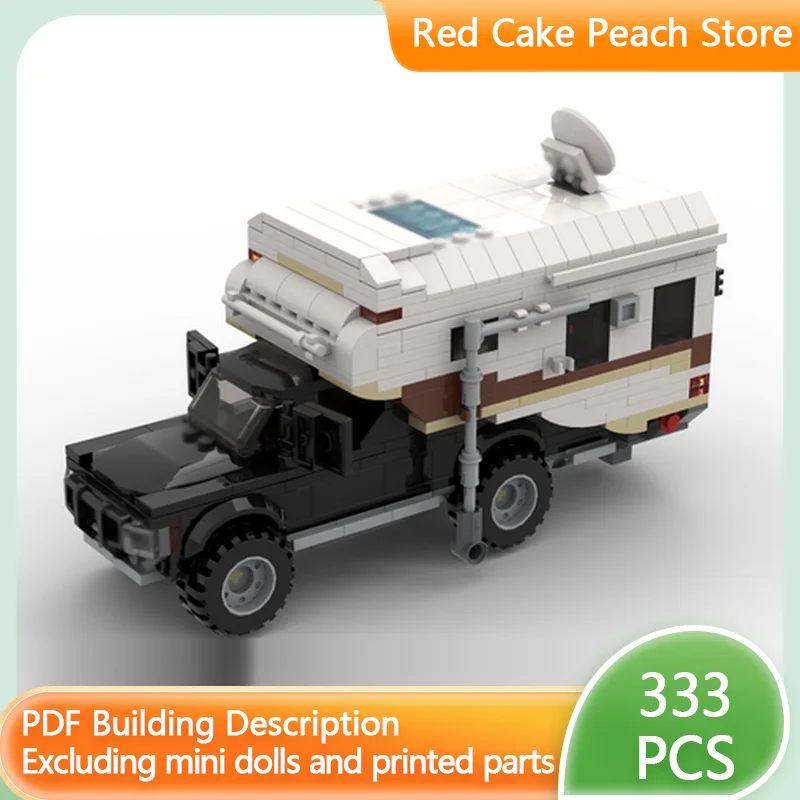 

Speed Racing Car Model MOC Building Bricks Large Off-Road Camper Modular Technology Children Holiday Gifts Assemble Toys Suit