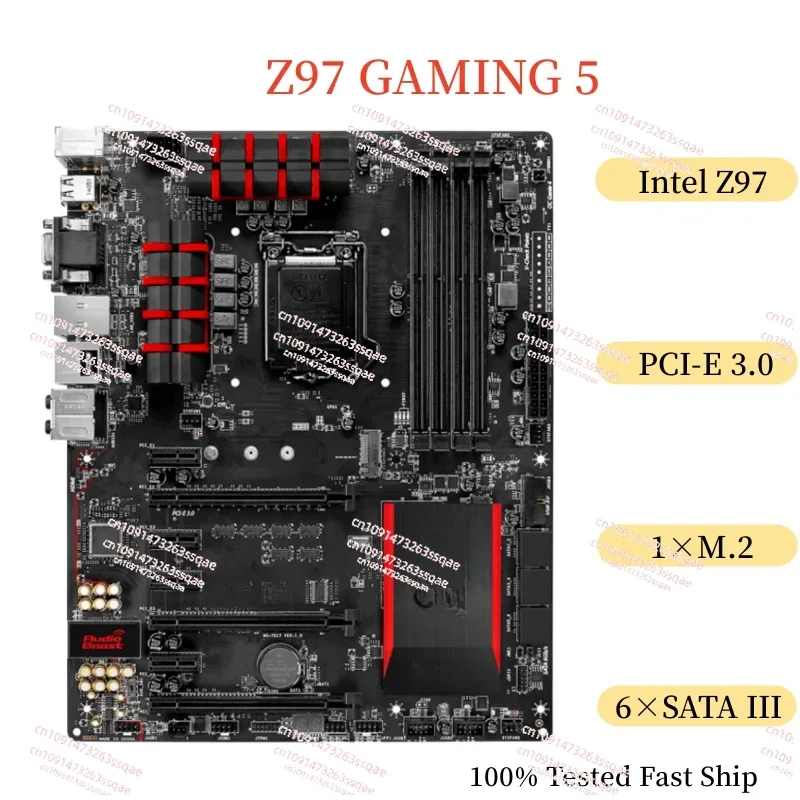 For Z97 GAMING 5 Motherboard 32GB LGA 1150 DDR3 ATX Mainboard 100% Tested Fast Ship